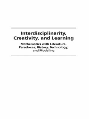 cover image of Interdisciplinarity, Creativity, and Learning